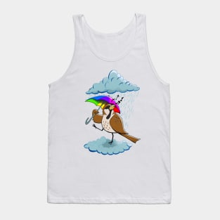 little sparrow under rain Tank Top